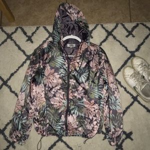 Charlotte Russe Floral Wind Breaker
